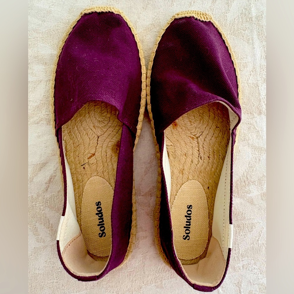 Soludos Espadrilles purple 8-8.5